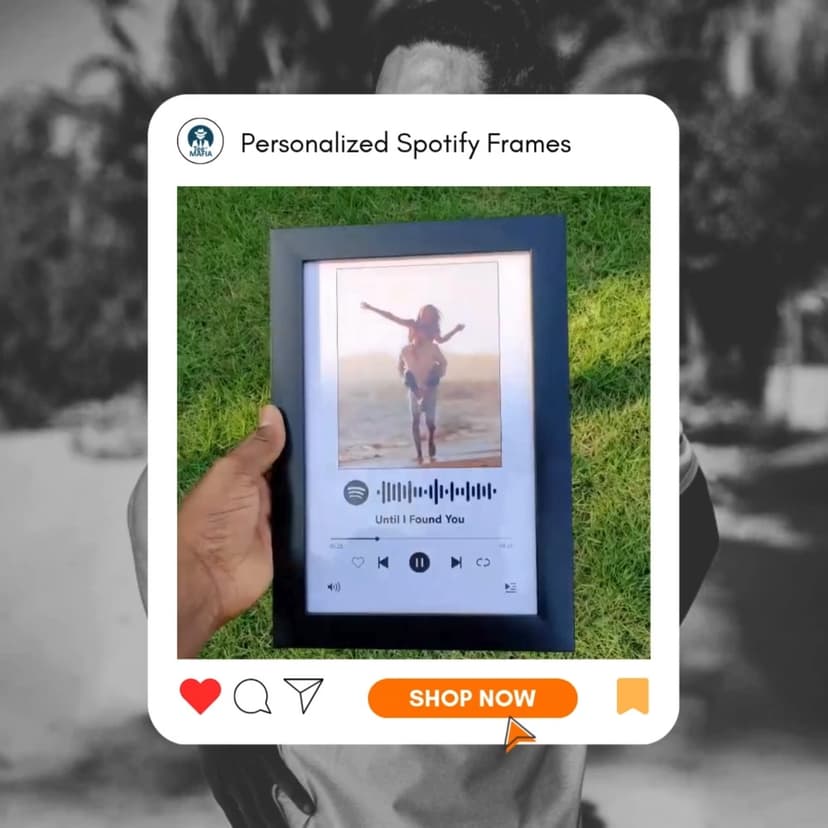 Spotify Song Frame