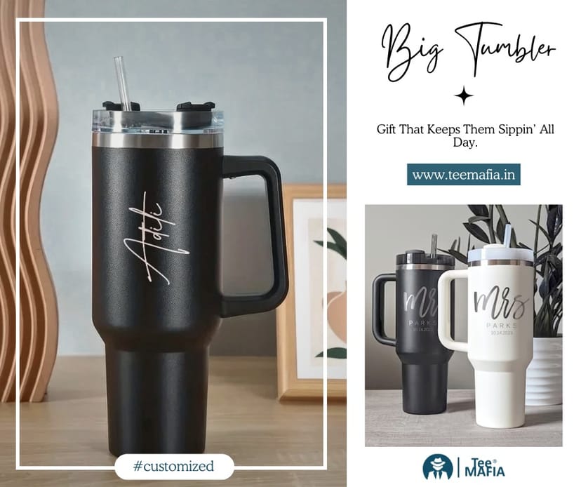 Personalized Big Tumbler - Image 1